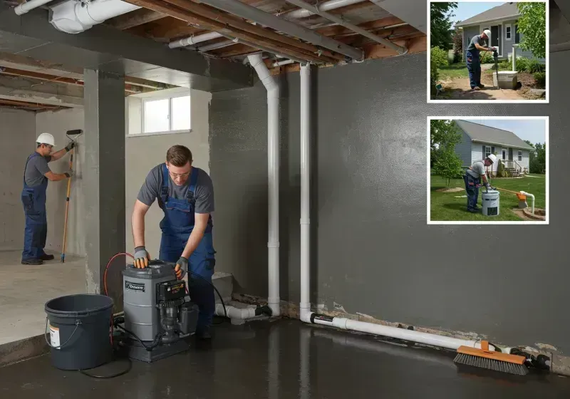 Basement Waterproofing and Flood Prevention process in Washington County, AL